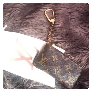Louis Vuitton coin purse key chain